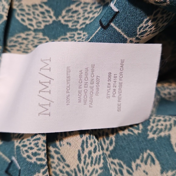 Cabi Jade Green Leaf Top - Picture 7 of 7